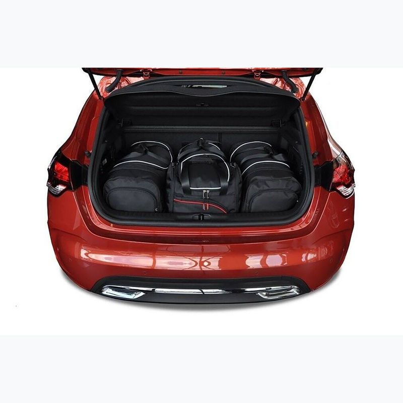Zestaw toreb do bagażnika KJUST Citroen DS4 2011-2015 4 szt. czarny 14