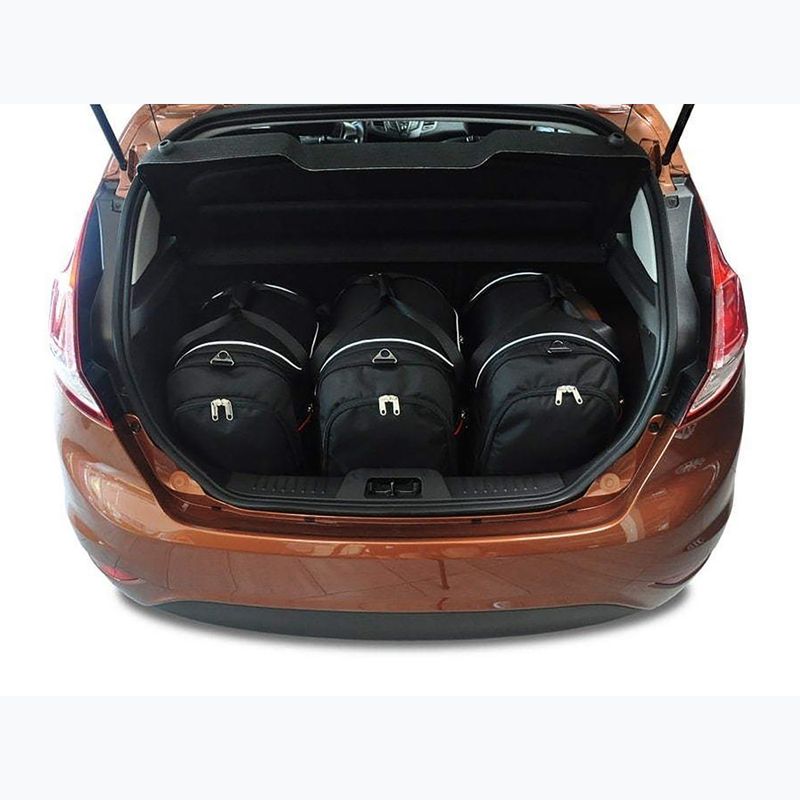 Zestaw toreb do bagażnika KJUST Ford Fiesta 2012-2017 3 szt. czarny 13