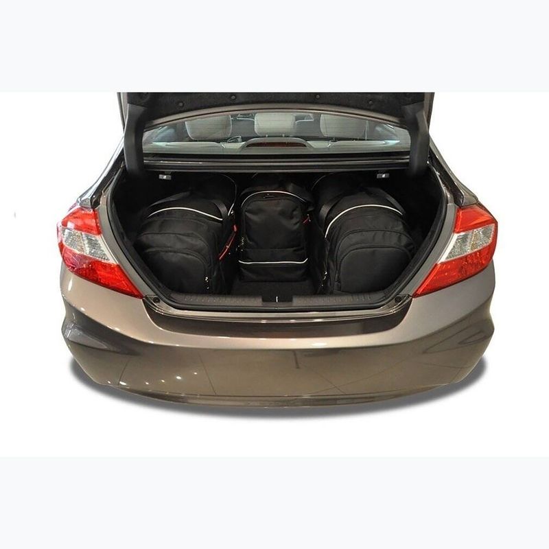 Zestaw toreb do bagażnika KJUST Honda Civic Limousine 2012-2017 4 szt. czarny 15