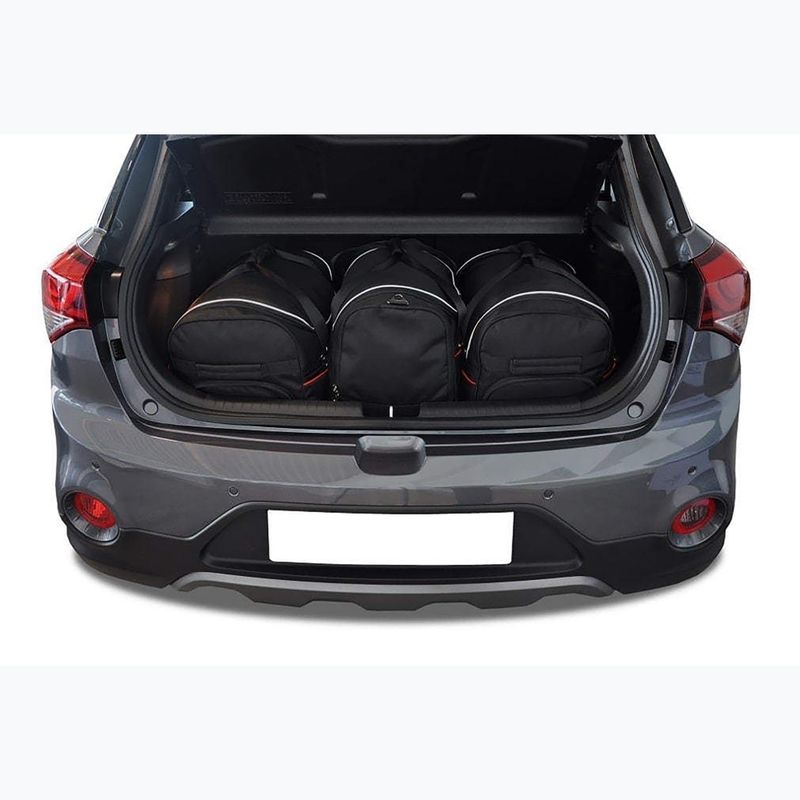 Zestaw toreb do Bagażnika KJUST Hyundai I20 2014-2020 3 szt. czarny 10