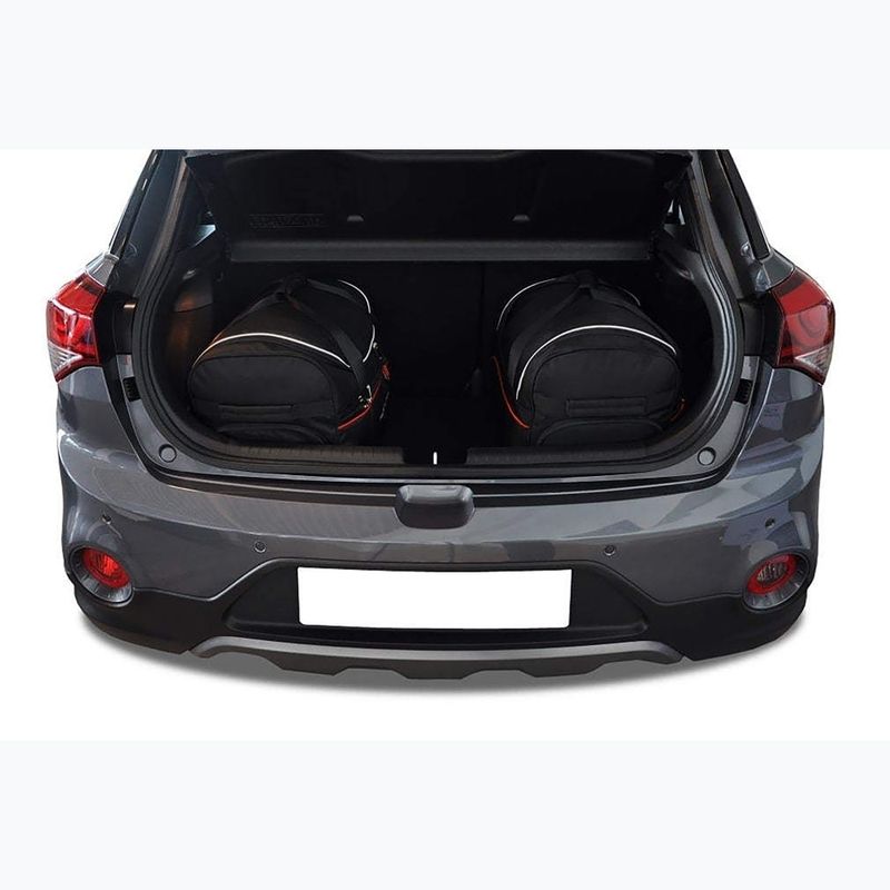 Zestaw toreb do Bagażnika KJUST Hyundai I20 2014-2020 3 szt. czarny 11