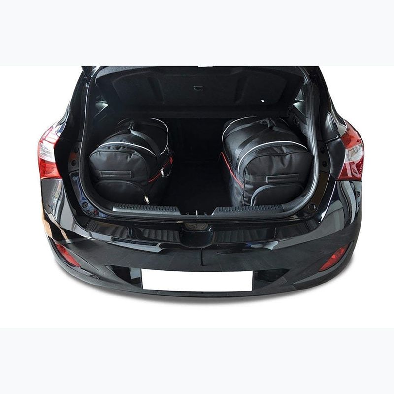 Zestaw toreb do bagażnika KJUST Hyundai I30 Hatchback 2012-2016 4 szt. czarny 13