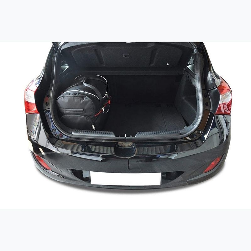Zestaw toreb do bagażnika KJUST Hyundai I30 Hatchback 2012-2016 4 szt. czarny 14