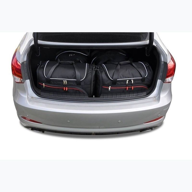 Zestaw toreb do bagażnika KJUST Hyundai I40 Limousine 2011-2018 4 szt. czarny 17