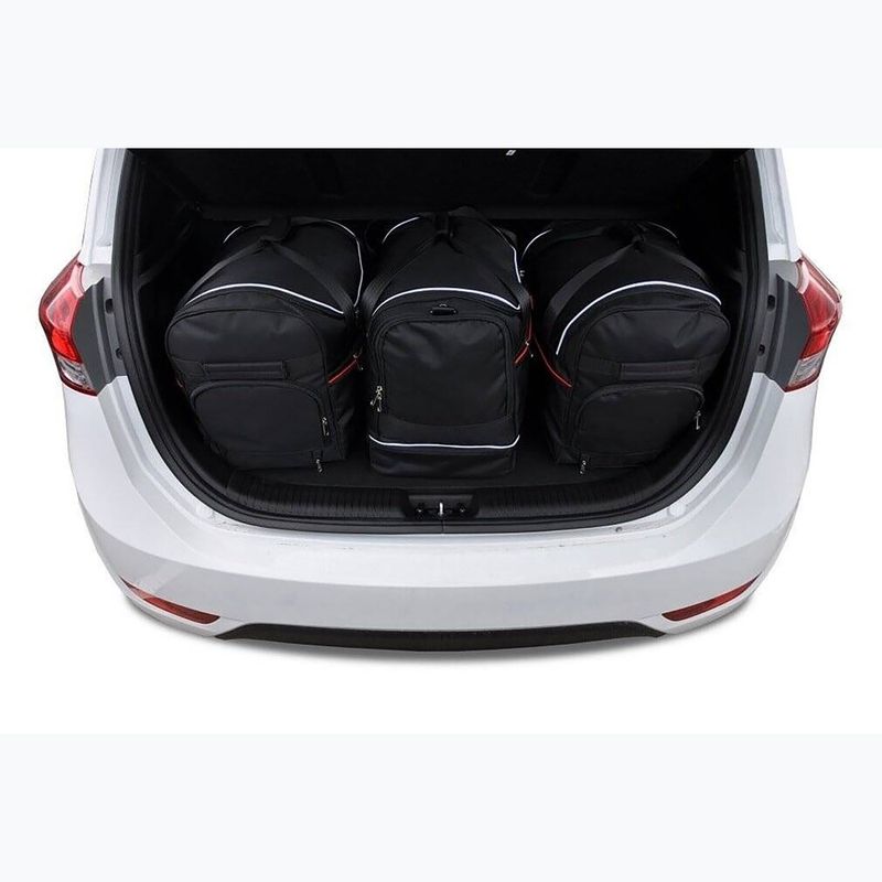 Zestaw toreb do bagażnika KJUST Hyundai IX20 2010-2020 3 szt. czarny 13
