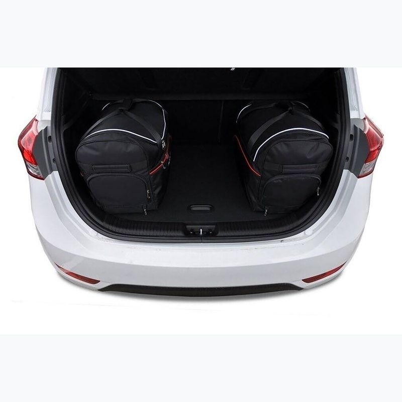 Zestaw toreb do bagażnika KJUST Hyundai IX20 2010-2020 3 szt. czarny 14