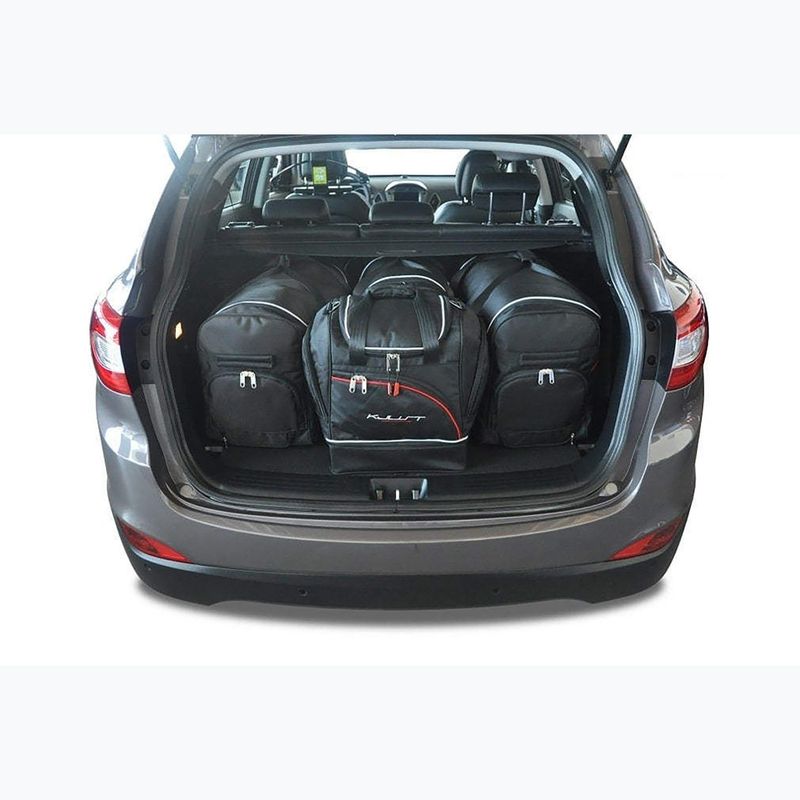 Zestaw toreb do bagażnika KJUST Hyundai IX35 2010-2013 4 szt. czarny 15