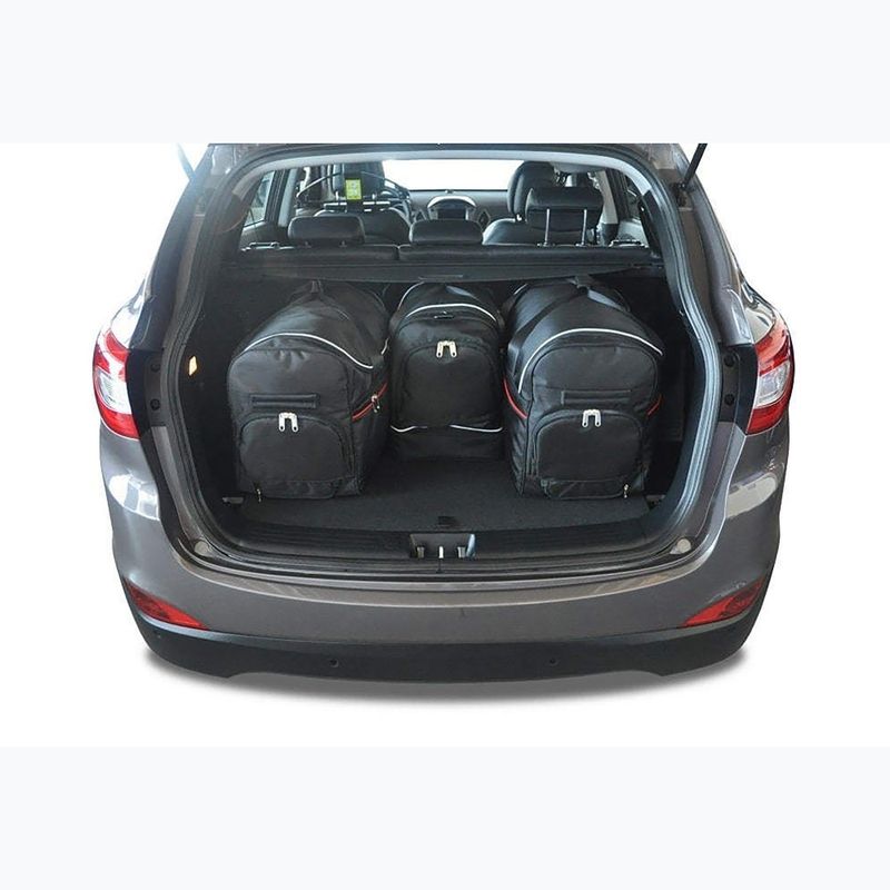 Zestaw toreb do bagażnika KJUST Hyundai IX35 2010-2013 4 szt. czarny 16