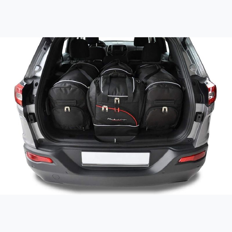 Zestaw toreb do bagażnika KJUST Jeep Cherokee 2014-2020 4 szt. czarny 14