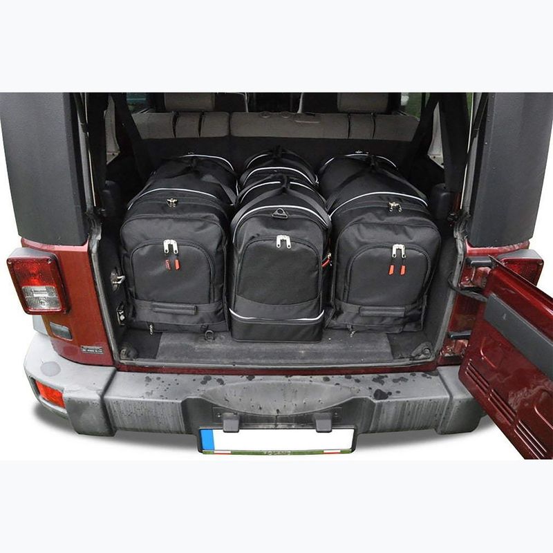 Zestaw toreb do bagażnika KJUST Jeep Wrangler 2007-2018 4 szt. czarny 14