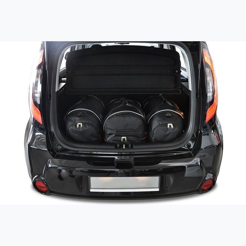 Zestaw toreb do bagażnika KJUST Kia Soul 2014-2016 3 szt. czarny 13