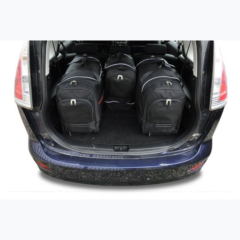 Zestaw toreb do bagażnika KJUST Mazda 5 Minivan 2005-2010 4 szt. czarny 11