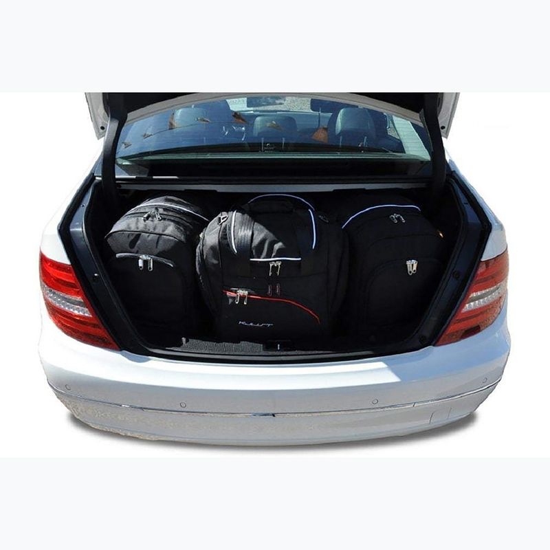 Zestaw toreb do bagażnika KJUST Mercedes-Benz C Limousine 2006-2014 4 szt. czarny 12