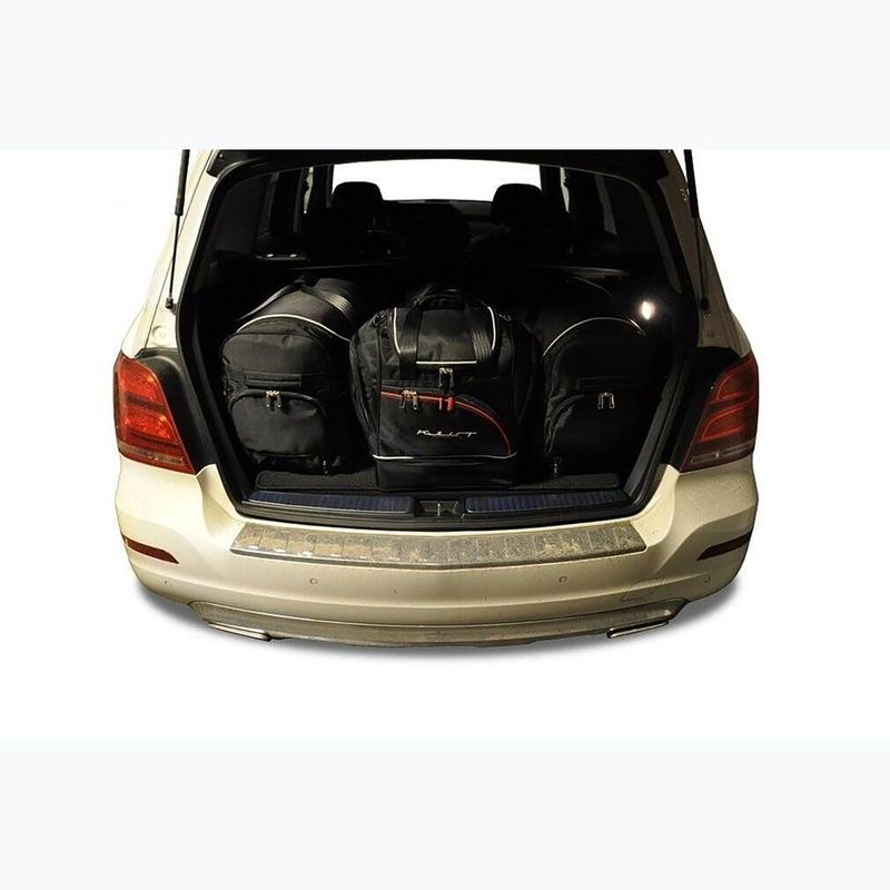 Zestaw toreb do bagażnika KJUST Mercedes-Benz GLK 2008-2015 4 szt. czarny 11