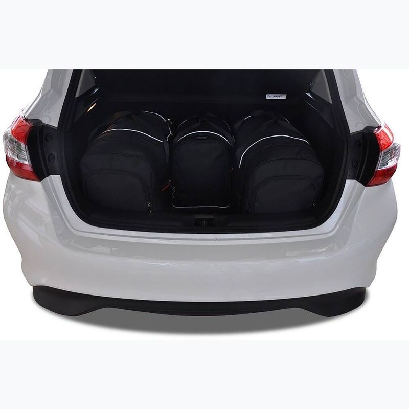 Zestaw toreb do bagażnika KJUST Nissan Pulsar 2014-2018 4 szt. czarny 14