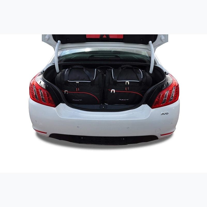 Zestaw toreb do bagażnika KJUST Peugeot 508 Limousine 2011-2014 5 szt. czarny 12