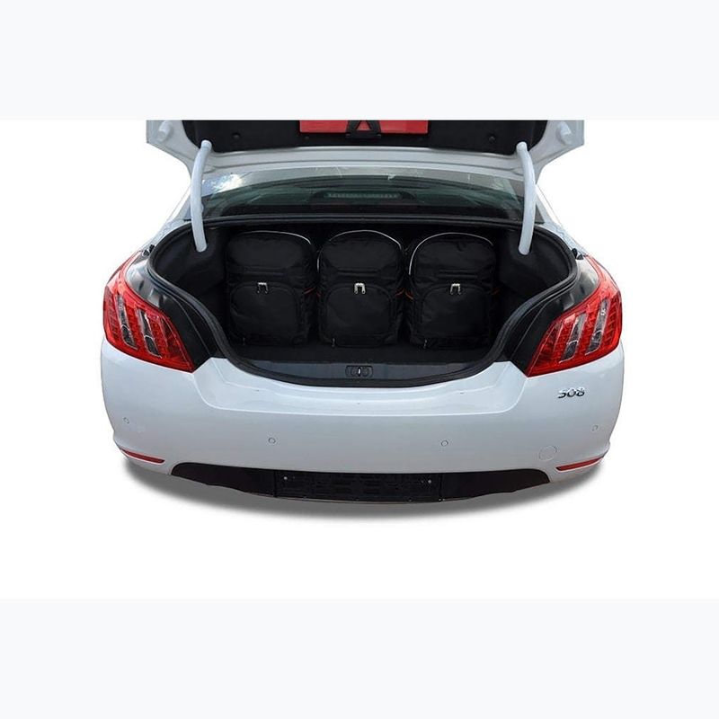 Zestaw toreb do bagażnika KJUST Peugeot 508 Limousine 2011-2014 5 szt. czarny 13