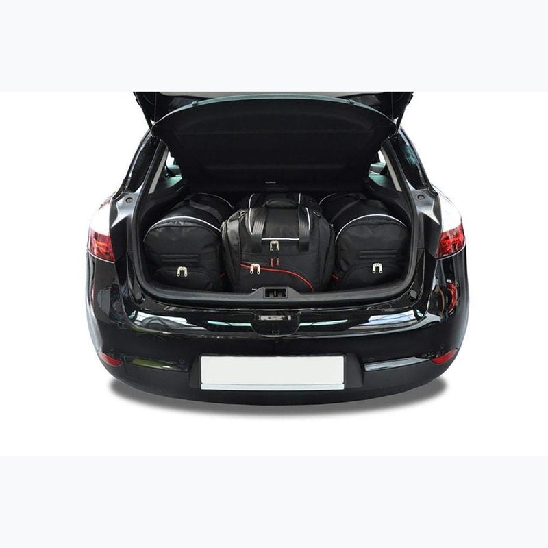 Zestaw toreb do bagażnika KJUST Renault Megane Hatchback 2008-2015 4 szt. czarny 13