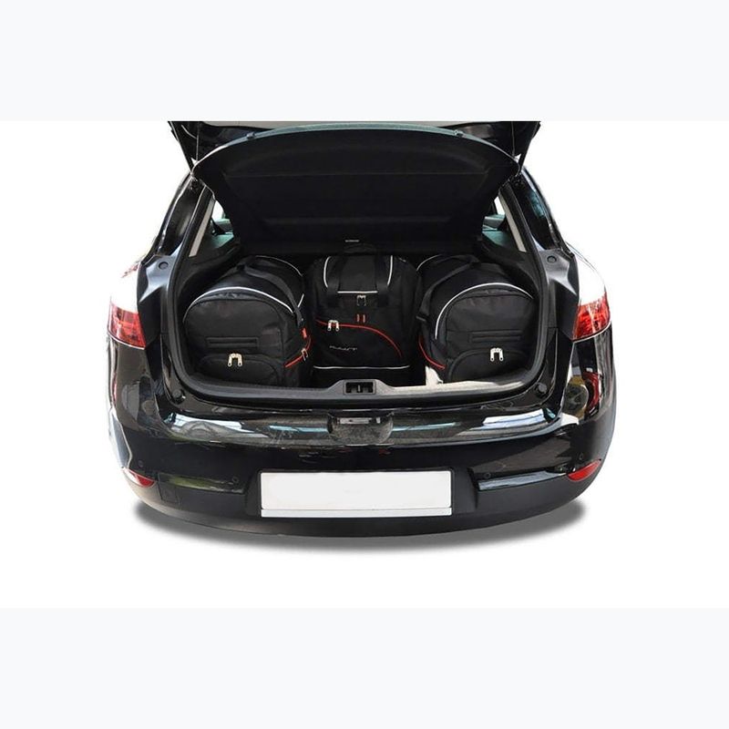 Zestaw toreb do bagażnika KJUST Renault Megane Hatchback 2008-2015 4 szt. czarny 14