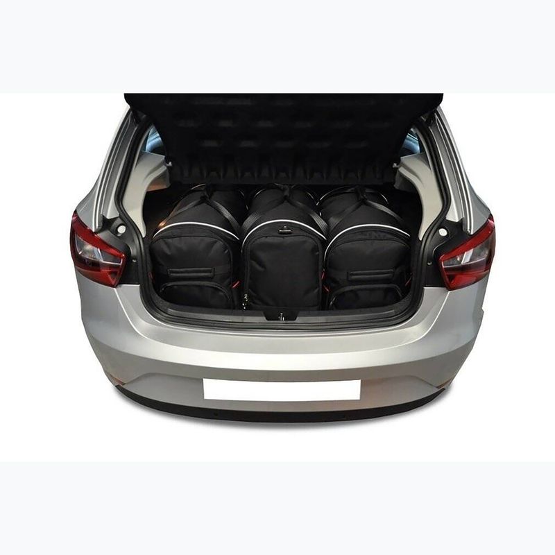 Zestaw toreb do bagażnika KJUST Seat Ibiza Hatchback 2008-2017 3 szt. czarny 14