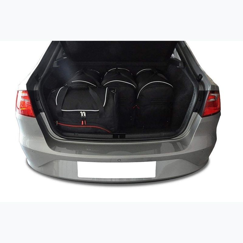 Zestaw toreb do bagażnika KJUST Seat Toledo 2012-2018 5 szt. czarny 13