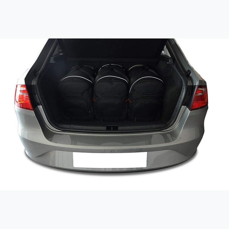 Zestaw toreb do bagażnika KJUST Seat Toledo 2012-2018 5 szt. czarny 14