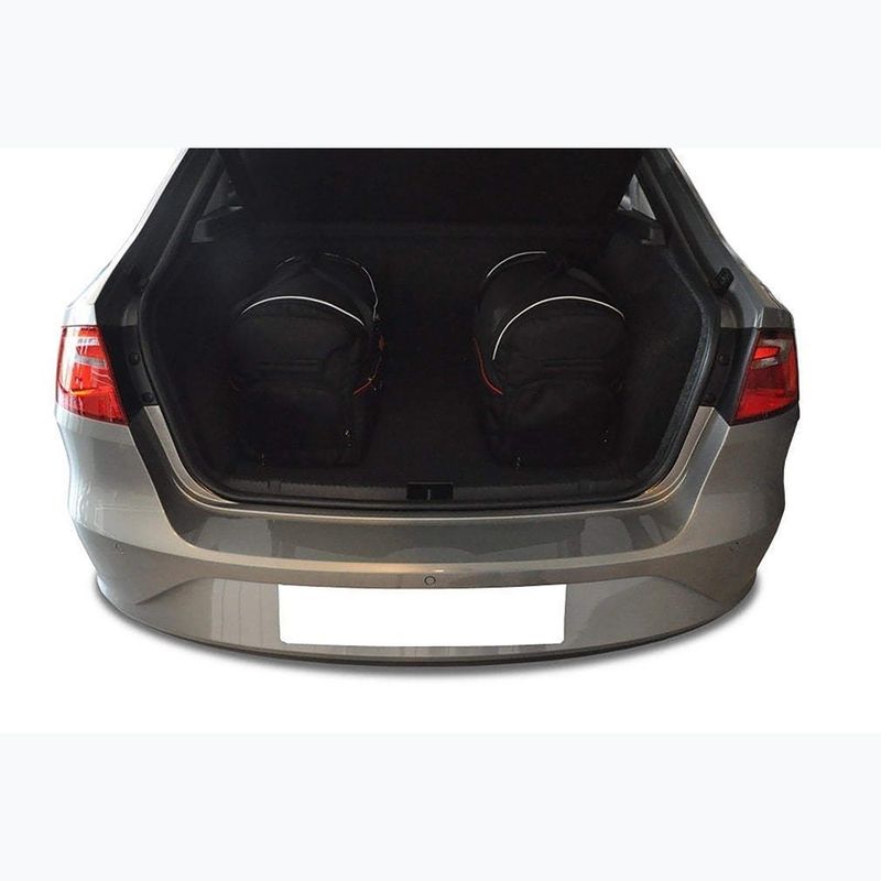 Zestaw toreb do bagażnika KJUST Seat Toledo 2012-2018 5 szt. czarny 15