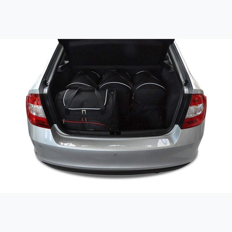 Zestaw toreb do bagażnika KJUST Skoda Rapid Liftback 2012-2019 5 szt. czarny 13