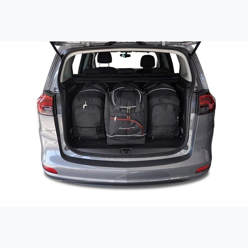 Zestaw toreb do bagażnika KJUST Opel Zafira 2011-2019 4 szt. czarny 13