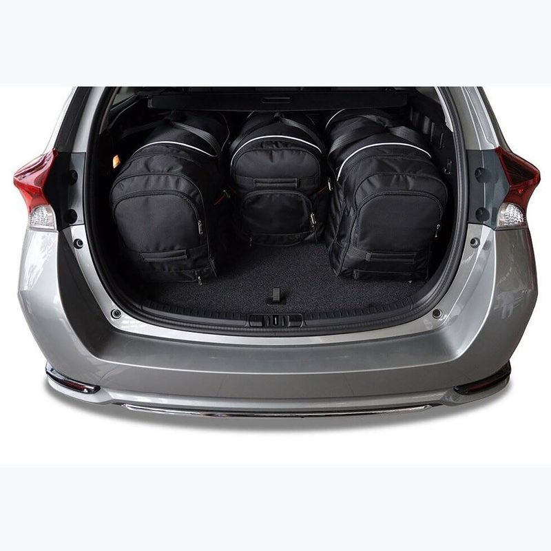 Zestaw toreb do bagażnika KJUST Toyota Auris Touring Sports 2013-2018 4 szt. czarny 14