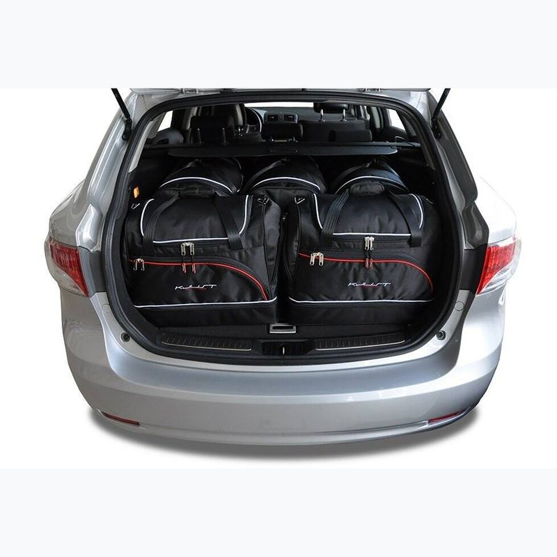 Zestaw toreb do bagażnika KJUST Toyota Avensis Wagon 2009-2018 5 szt. czarny 14