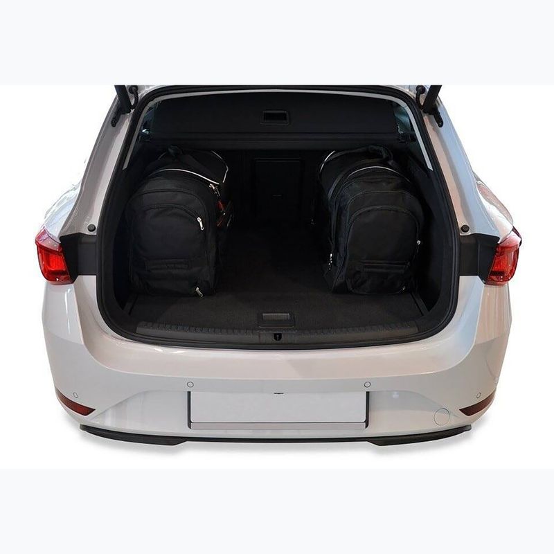 Zestaw toreb do bagażnika KJUST Seat Leon St Hybrid 2020+ 5 szt. czarny 17