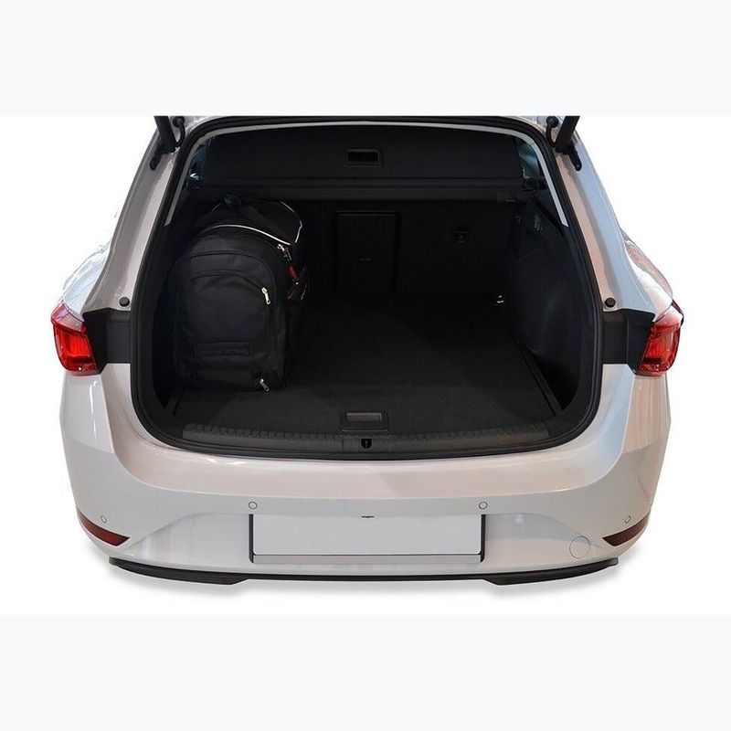 Zestaw toreb do bagażnika KJUST Seat Leon St Hybrid 2020+ 5 szt. czarny 18