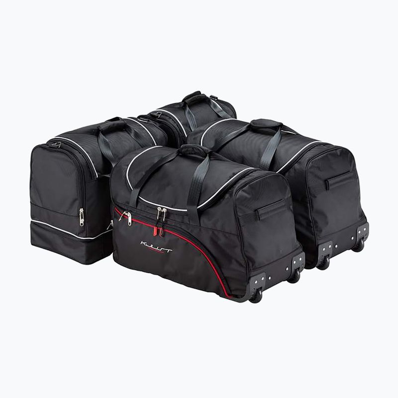Zestaw toreb do bagażnika KJUST Honda Accord Tourer 2008-2016 4 szt. czarny 2