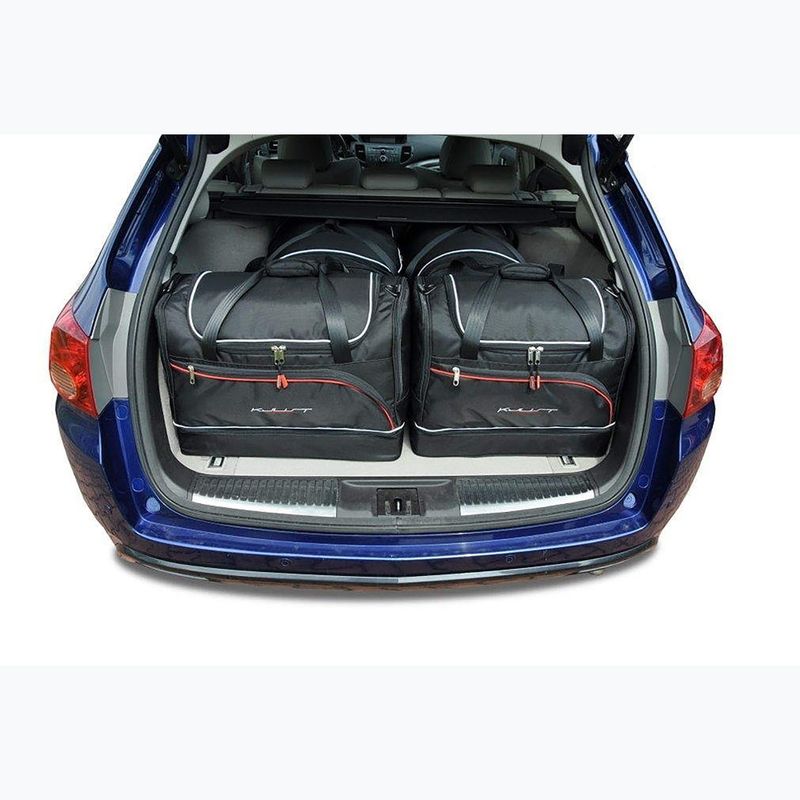 Zestaw toreb do bagażnika KJUST Honda Accord Tourer 2008-2016 4 szt. czarny 12