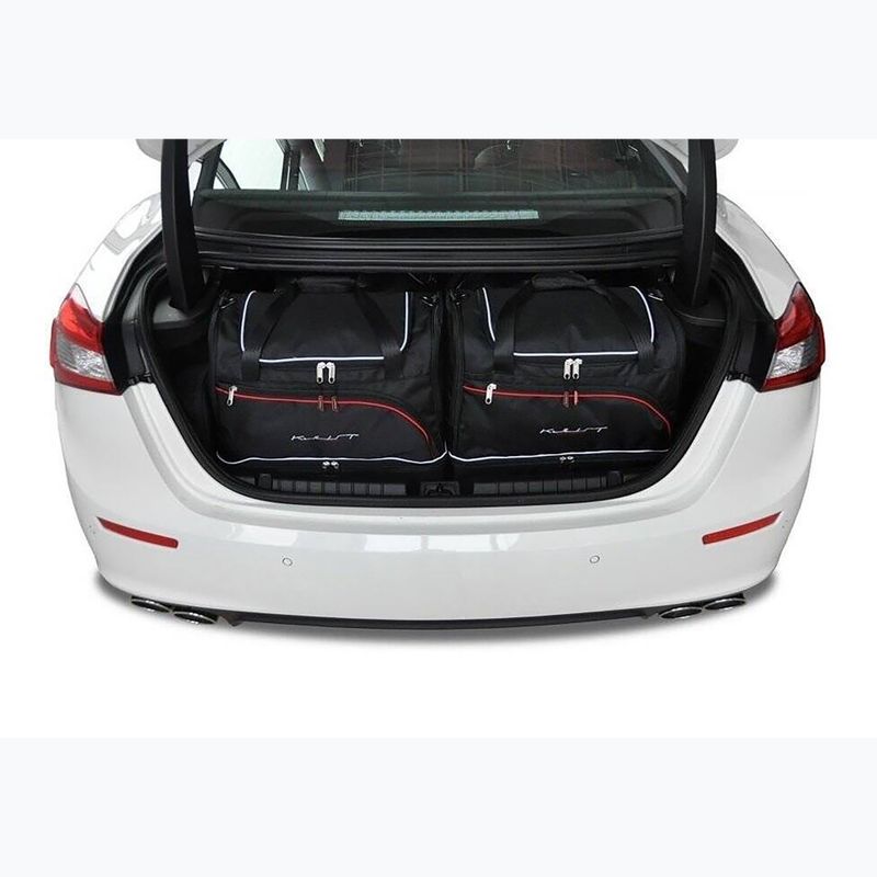 Zestaw toreb do bagażnika KJUST Maserati Ghibli 2013+ 4 szt. czarny 14