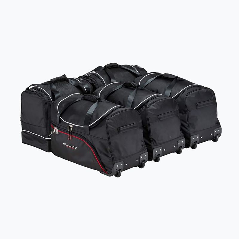 Zestaw toreb do bagażnika KJUST Fiat Tipo Limousine 2015+ 5 szt. czarny 2