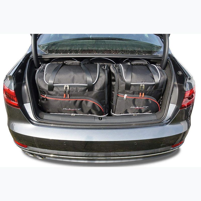 Zestaw toreb do bagażnika KJUST Audi A4 Limousine 2015+ 5 szt. czarny 16