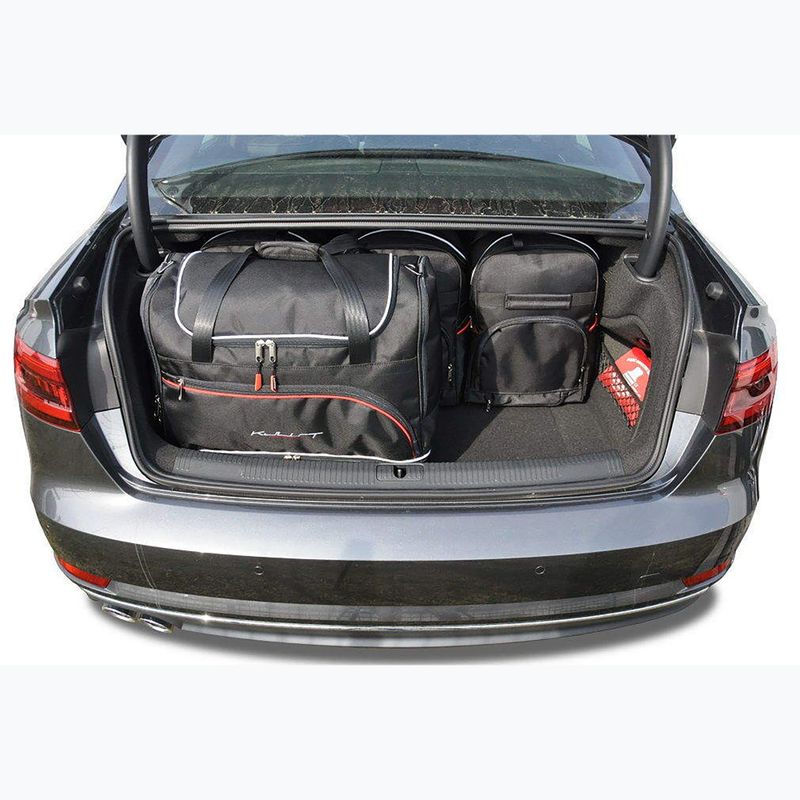 Zestaw toreb do bagażnika KJUST Audi A4 Limousine 2015+ 5 szt. czarny 17