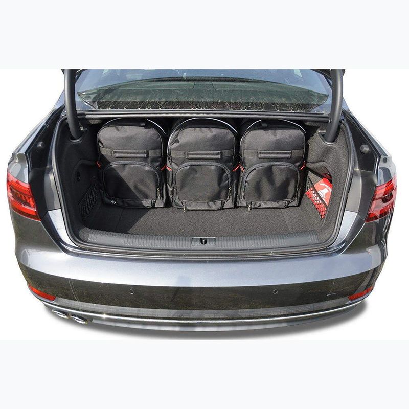 Zestaw toreb do bagażnika KJUST Audi A4 Limousine 2015+ 5 szt. czarny 18