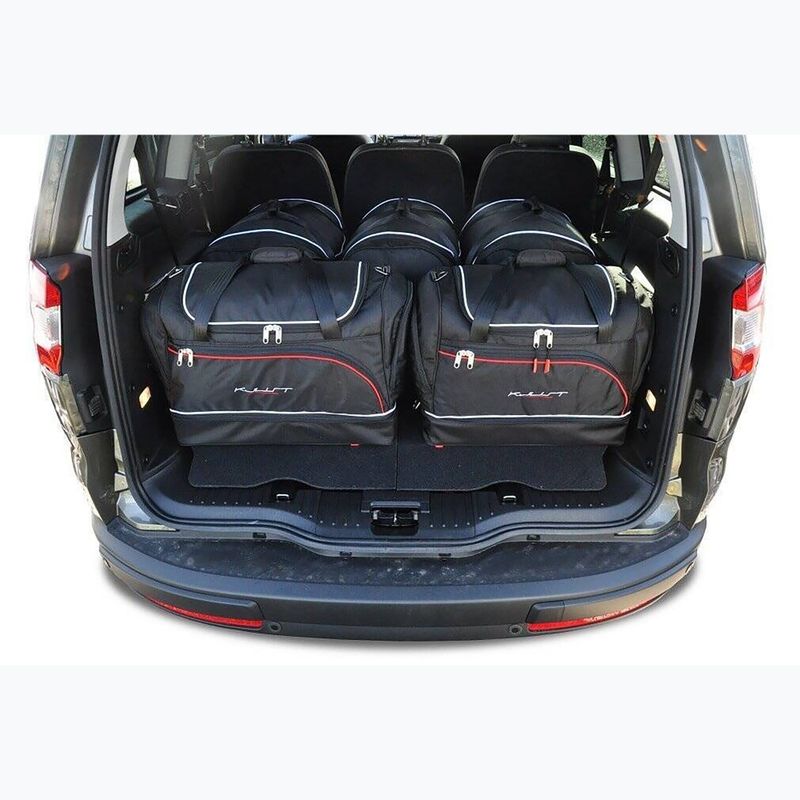 Zestaw toreb do bagażnika KJUST Ford Galaxy 2006-2015 5 szt. czarny 14