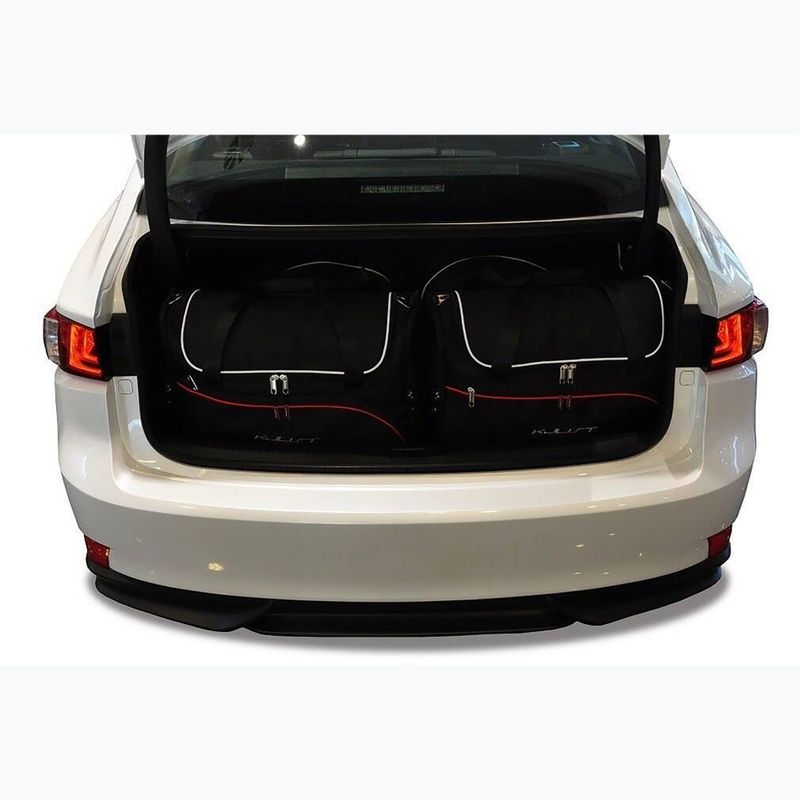 Zestaw toreb do bagażnika KJUST Lexus LS 2013-2020 4 szt. czarny 14