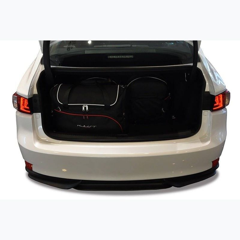 Zestaw toreb do bagażnika KJUST Lexus LS 2013-2020 4 szt. czarny 15