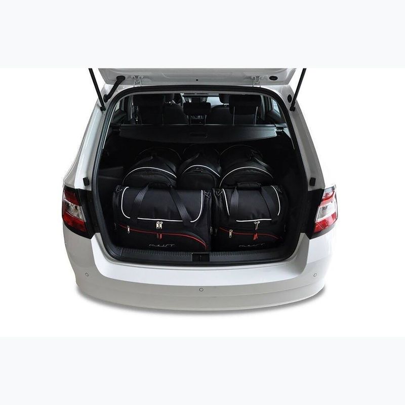 Zestaw toreb do bagażnika KJUST Skoda Fabia Kombi 2014-2021 5 szt. czarny 12