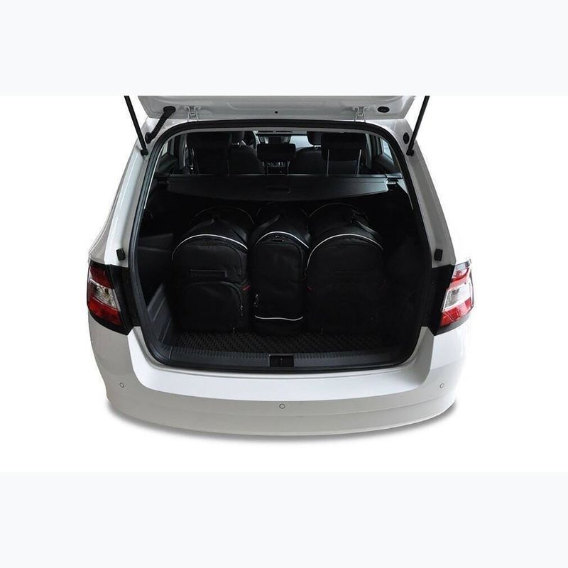 Zestaw toreb do bagażnika KJUST Skoda Fabia Kombi 2014-2021 5 szt. czarny 14