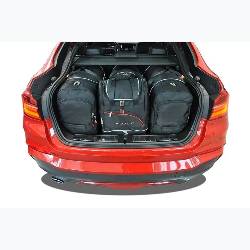 Zestaw toreb do bagażnika KJUST BMW X4 2014-2017 4 szt. czarny 13