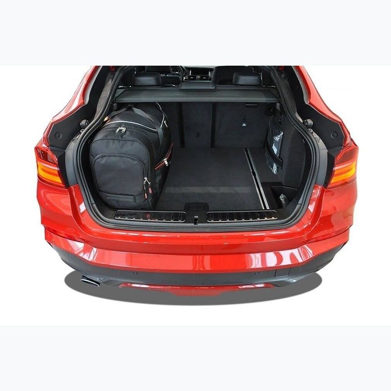 Zestaw toreb do bagażnika KJUST BMW X4 2014-2017 4 szt. czarny 16