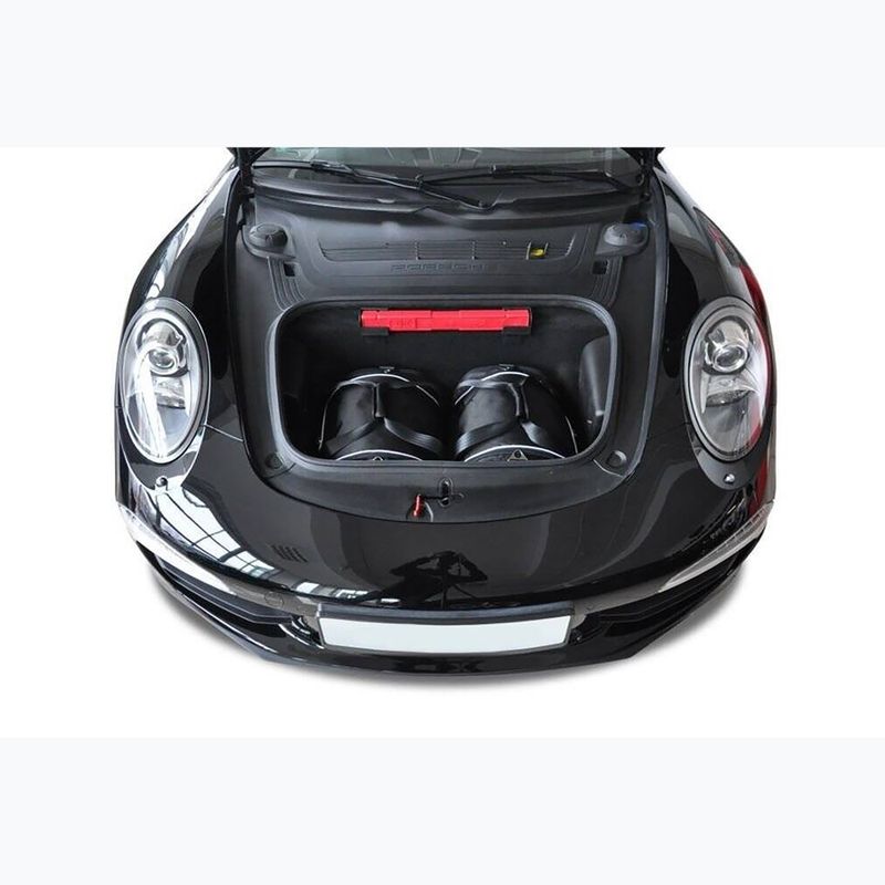 Zestaw toreb do bagażnika KJUST Porsche 911 Carrera 4 2012-2015 2 szt. czarny 9