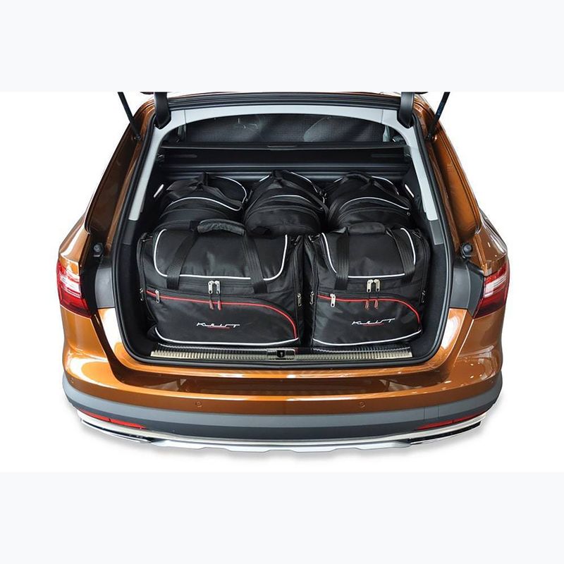 Zestaw toreb do bagażnika KJUST Audi A4 Avant 2015+ 5 szt. czarny 18