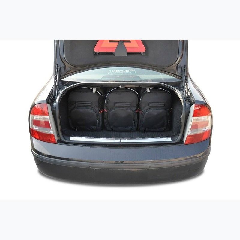 Zestaw toreb do bagażnika KJUST Skoda Superb Limousine 2001-2008 5 szt. czarny 12